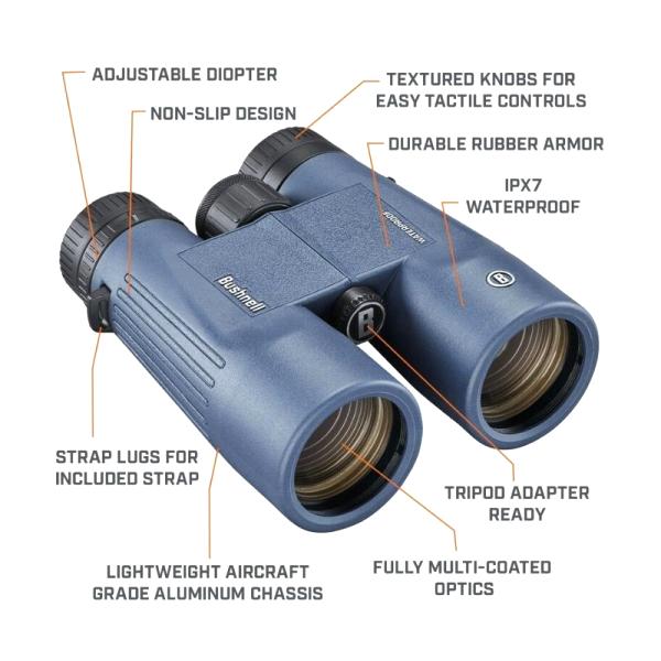 Bushnell H2O 10x42 Blue (R) - Jumelles