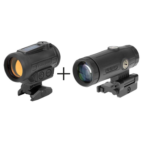 Holosun Pack ARO EVO + Magnifier HM3X - Point Rouge