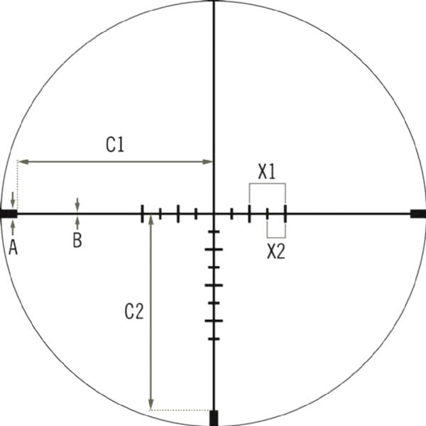 Vortex Viper PST Gen II 1-6x24 SFP Rifle Scope VMR-2 MRAD