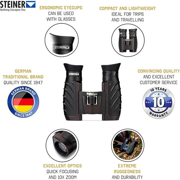 Steiner Safari Ultrasharp 10x26 - USATO